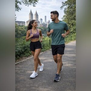 Nike Women's White Metallic Air Zoom Pegasus 38 Athletic Trainer (Shoes Only)